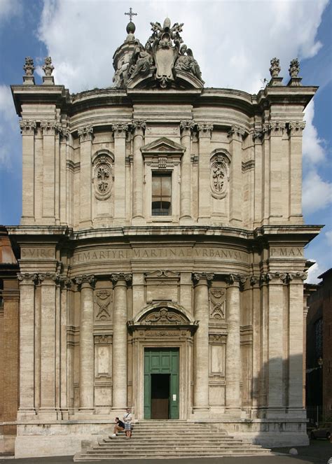 La Chiesa Dei Santi Luca E Martina Al Foro Storia Dell Arte