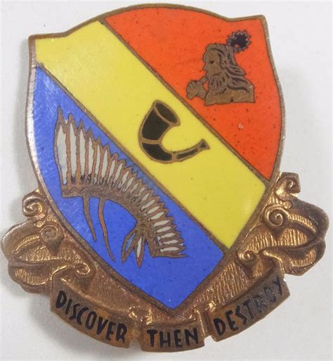 tank destroyer battalion insignia ww poellath schrobenhausen pin