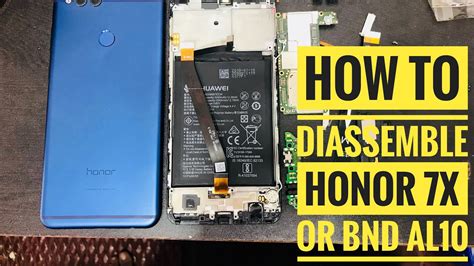 How To Disassemble Huawei Honor 7X Or BND AL10 YouTube