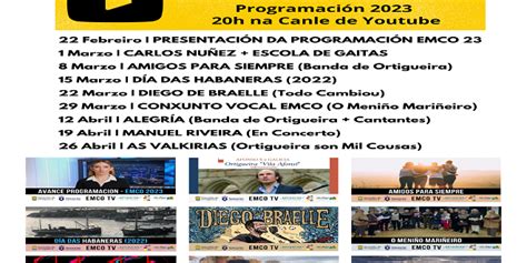 La escuela de música de Ortigueira presenta la programación de su canal