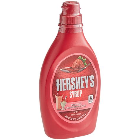 Hershey S Strawberry Syrup Oz Webstaurantstore