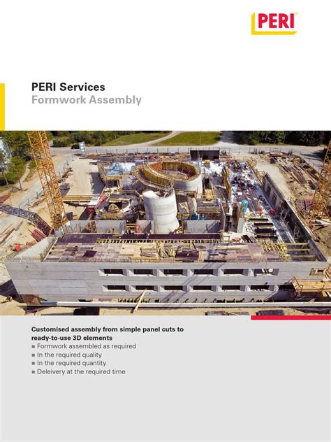 PERI Services Formwork Assembly | PDF | Engineering