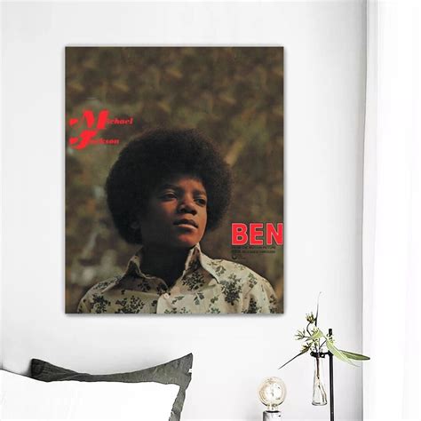 Michael Jackson Ben Album Cover Canvas Large Frameless - Etsy