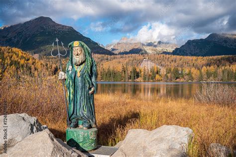 Trbsk Pleso Is The Second Largest Lake In The Slovak Part Of The High