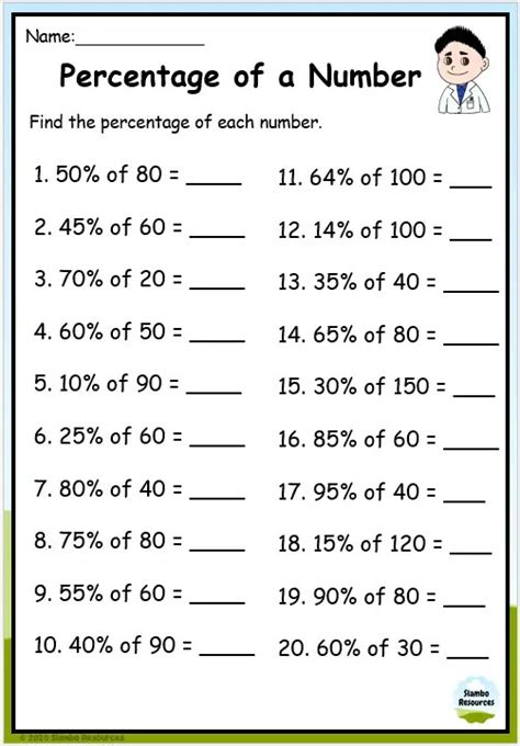 Free Percentage Worksheet Grade 6 Download Free Percentage Worksheet Grade 6 Png Images Free