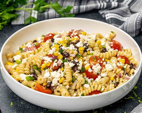 Southwest Pasta Salad Jo Cooks