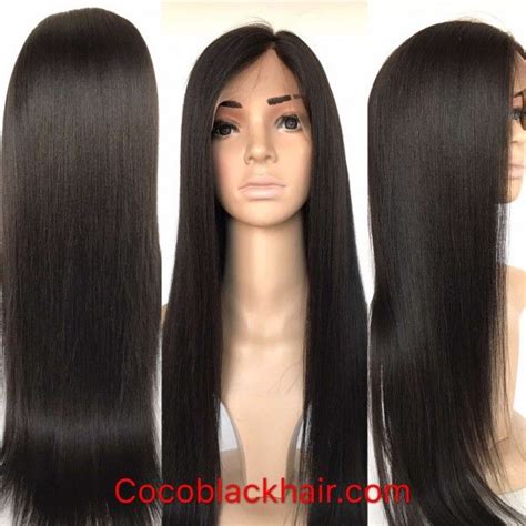 Emily Brazilian Virgin Yaki Straight 360 Lace Frontal Wig Lace Frontal Wig Wigs Frontal Wigs