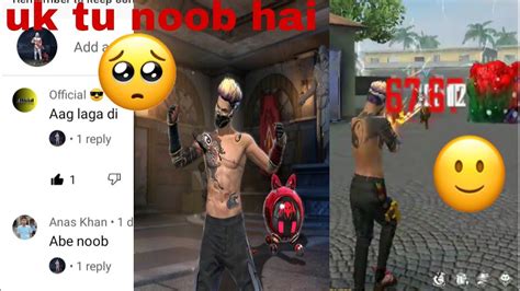 My Subscriber Call Me Noob आज 1Vs1 म Challenge For Me Garena