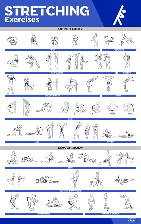 Workout Poster / Fitness Poster / Exercise Posters For Home Gym ...