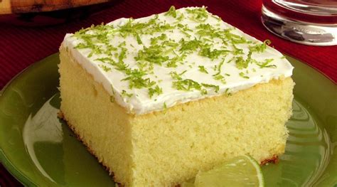 Bolo de limão verde delicioso Receitas Nota Dez