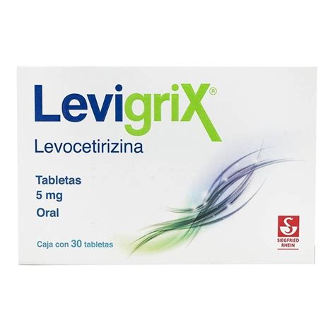 Levigrix 5 Mg Oral 1 Caja Con 30 Tabletas Walmart