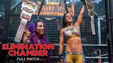 Full Match Wwe Womens Tag Team Championship Elimination Chamber