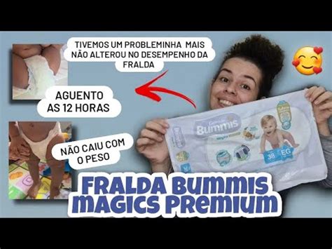 FRALDA BUMMIS MAGICS PREMIUM CAPRICHO Vale A Pena YouTube