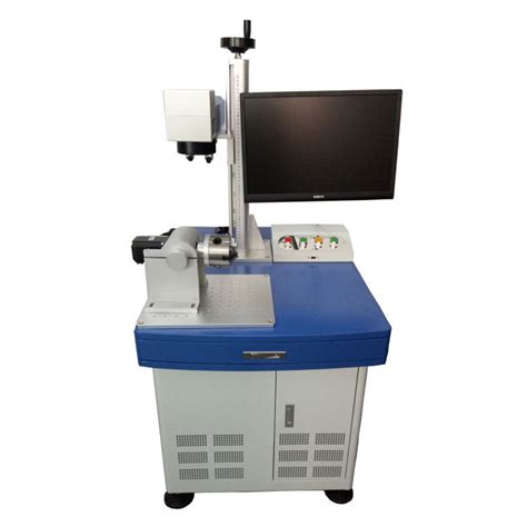 Industrial Laser Marking Machine desktop marking on metal , Fibre Laser ...