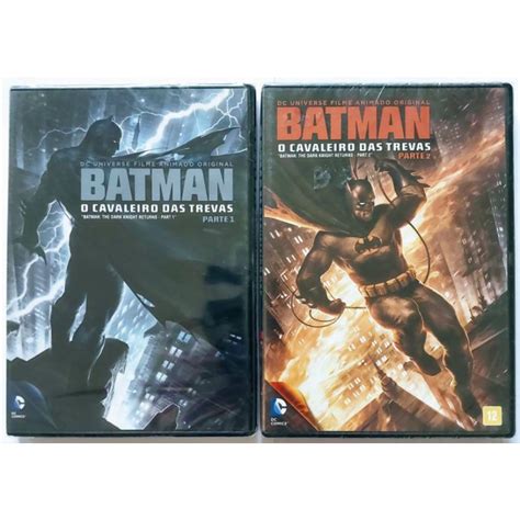 Dvd Batman O Cavaleiro Das Trevas Parte 1 E 2 Lacrado E Original