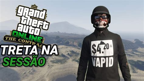 Gta V Online Tretando Na Sess O Publica Youtube