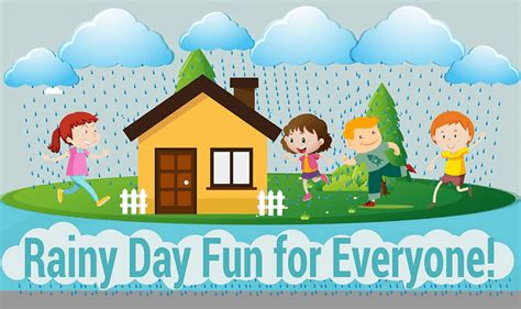 Rainy Day Activities For Your Kids #Infographic - Visualistan