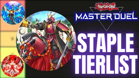 Tierlist De Las Mejores Staples Del Formato Yu Gi Oh Master Duel