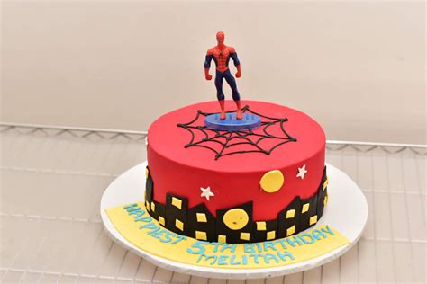 Blissful Spider Man Themed Birthday Cake For Your Boys Cake