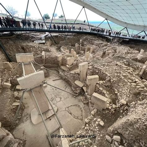 گوبکلی تپه در استان شانلی اورفه ترکیه Göbekli Tepe in Şanlıurfa in