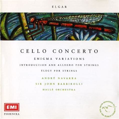 Halle Orchestra Sir John Barbirolli Andre Navarra Elgar Enigma