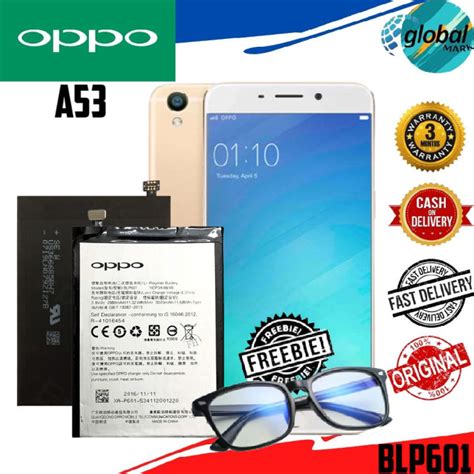 Oppo A Battery Original Model Blp Capacity Mah With Free