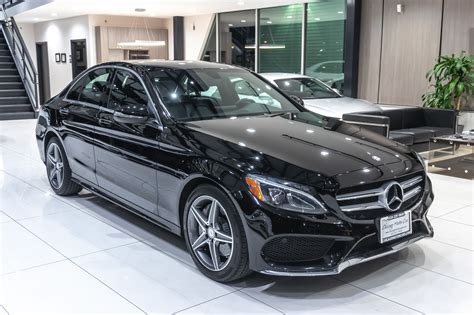 Used 2015 Mercedes Benz C300 4matic Sedan Msrp 49k Premium Sport And Multimedia Packages For