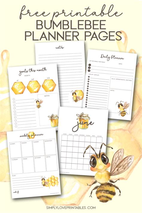 Free Printable October Planning Pages Simply Love Printables