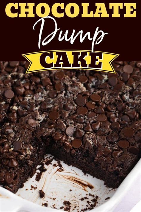 Easy Chocolate Dump Cake Recipe Insanely Good