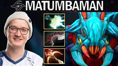 SECRET MATUMBAMAN WEAVER WITH 28 KILLS DOTA 2 7 28 GAMEPLAY YouTube