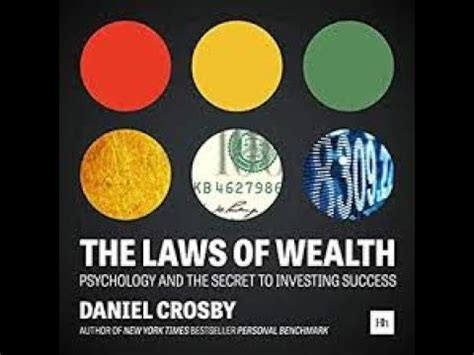 The Laws Of Wealth By Daniel Crosby Book Summary Review Audiobook