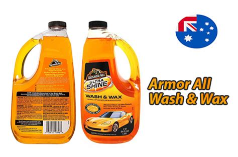 Armor All Wash Wax Auto Ultra Shine 1 89 Litre Car Cleaning Wash Shampoo