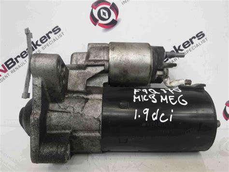 Renault Megane Mk Dci Starter Motor F Q Store