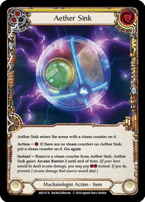 Aether Sink Arcane Rising Flesh And Blood TCG