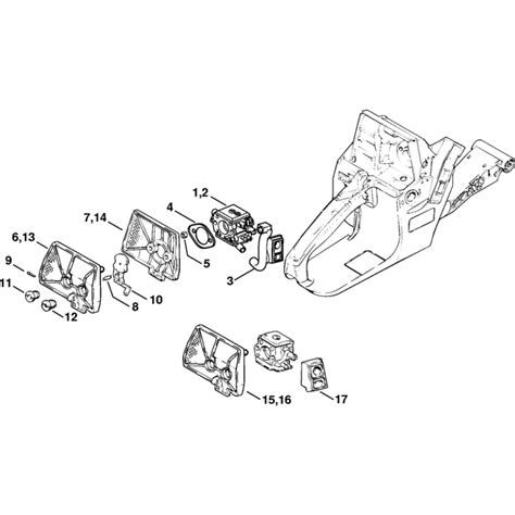 Air Filter Assembly For Stihl Gasoline Chainsaws L S Engineers