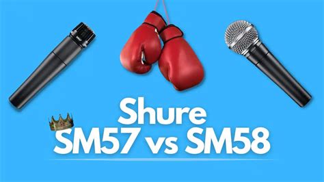 Microphone Buyers Guide Shure Sm Vs Sm