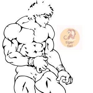 Baki Hanma Fighting Stance Svg - Etsy