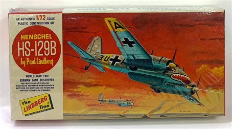 Henschel Hs 129b 172 1966 Issue J Barhobbies