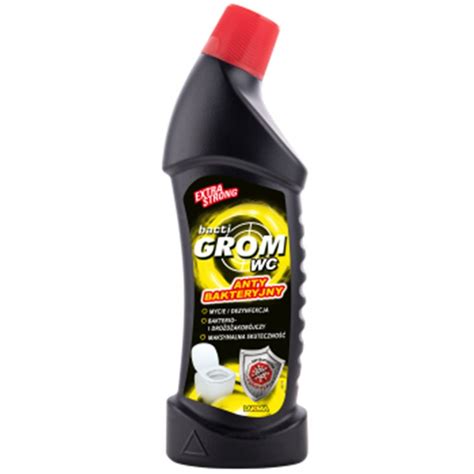 BactiGrom Power żel do WC 750 ml Extra Strong antybakteryjny