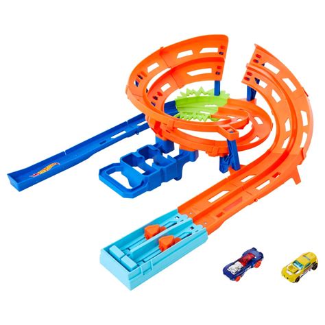 Ripley PISTA HOT WHEELS HTK17 JUGUETE CIRCUITO GIRO VELOZ