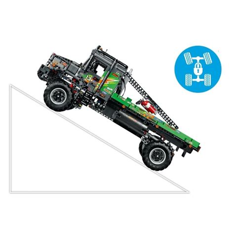 Lego Technic Le Camion D Essai X Mercedes Benz Zetros Telecom