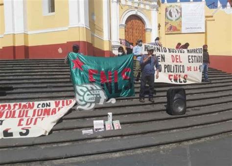 Integrantes del FNLS exigen la liberación de Higinio Bustos