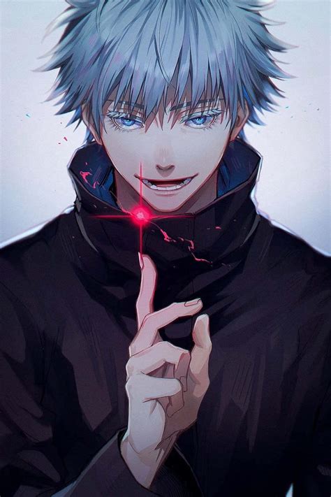 Anime Gojo Satoru Jujutsu Kaisen Pôster 20x30cm Lona Arte Da Parede