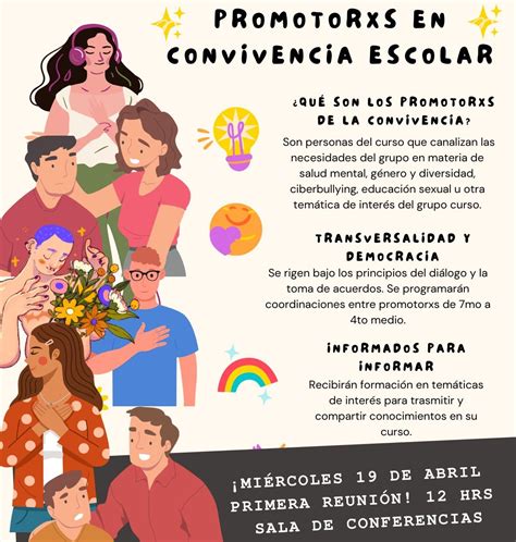 Información Promotores en Convivencia Escolar