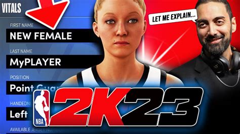 Nba 2k22 Female Myplayer Ronnie Talks About Female Myplayers In 2k23