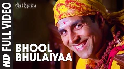 Bhool Bhulaiyaa Title Track Full Video Akshay Kumar Vidya Balan