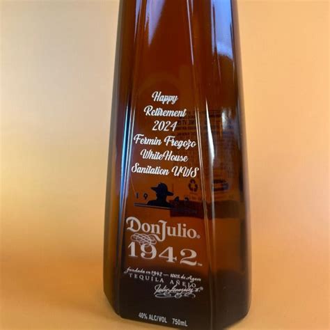 Don Julio 1942 – Bottle Engraving