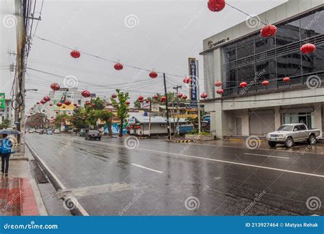 Bacolod Philippines February 5 2018 View Of Lacson Street In