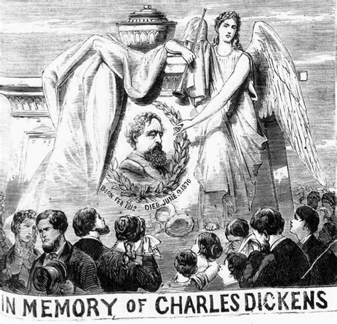 The Funeral of Charles Dickens - June 1870