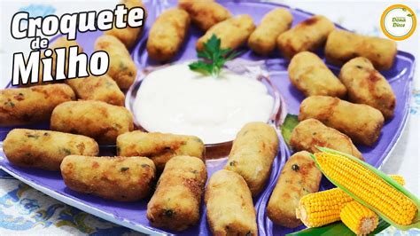 Receita De Croquete De Milho Uma Op O Deliciosa E Vegetariana